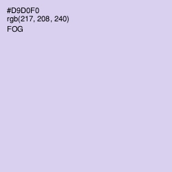 #D9D0F0 - Fog Color Image