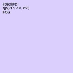 #D9D0FD - Fog Color Image