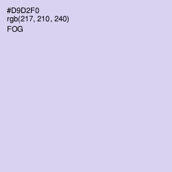 #D9D2F0 - Fog Color Image