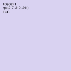 #D9D2F1 - Fog Color Image