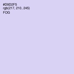 #D9D2F5 - Fog Color Image