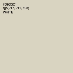 #D9D3C1 - Tana Color Image