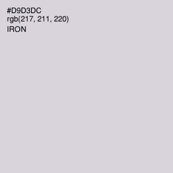 #D9D3DC - Iron Color Image