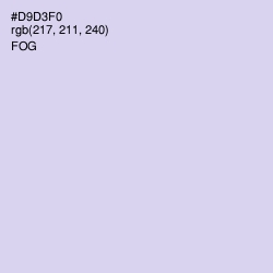 #D9D3F0 - Fog Color Image