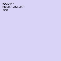 #D9D4F7 - Fog Color Image