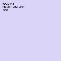 #D9D4F8 - Fog Color Image