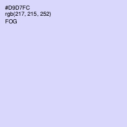 #D9D7FC - Fog Color Image
