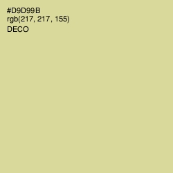 #D9D99B - Deco Color Image