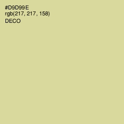 #D9D99E - Deco Color Image