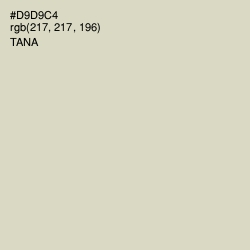 #D9D9C4 - Tana Color Image