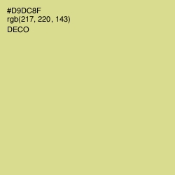 #D9DC8F - Deco Color Image
