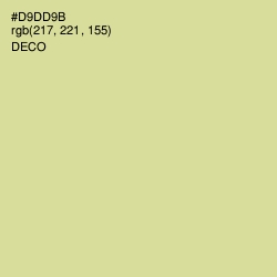 #D9DD9B - Deco Color Image