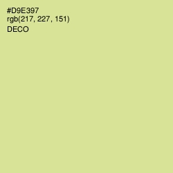 #D9E397 - Deco Color Image