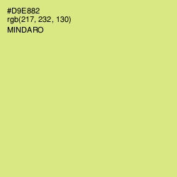 #D9E882 - Mindaro Color Image