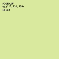 #D9EA9F - Deco Color Image