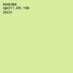 #D9EB9E - Deco Color Image