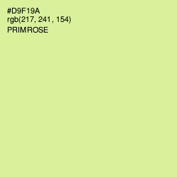 #D9F19A - Primrose Color Image