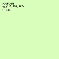 #D9FDBB - Gossip Color Image