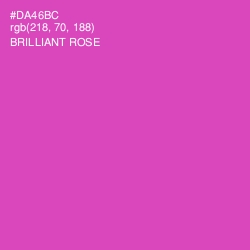 #DA46BC - Brilliant Rose Color Image
