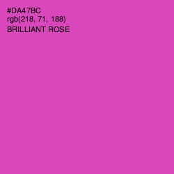 #DA47BC - Brilliant Rose Color Image