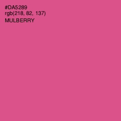 #DA5289 - Mulberry Color Image
