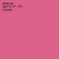 #DA6189 - Charm Color Image