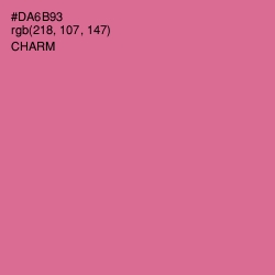 #DA6B93 - Charm Color Image