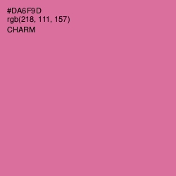 #DA6F9D - Charm Color Image