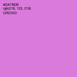 #DA7BDB - Orchid Color Image