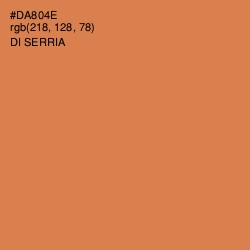 #DA804E - Di Serria Color Image