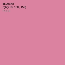 #DA829F - Puce Color Image