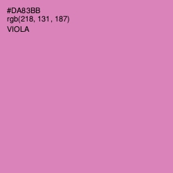 #DA83BB - Viola Color Image