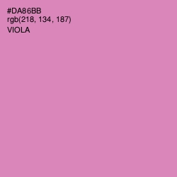 #DA86BB - Viola Color Image