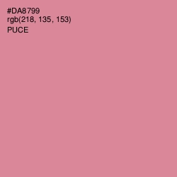 #DA8799 - Puce Color Image