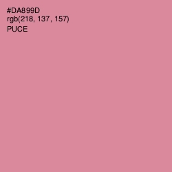 #DA899D - Puce Color Image