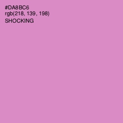 #DA8BC6 - Shocking Color Image