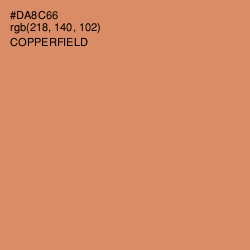 #DA8C66 - Copperfield Color Image