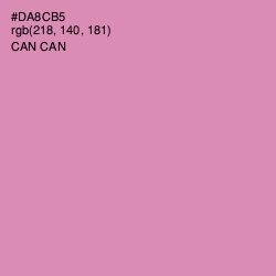 #DA8CB5 - Can Can Color Image