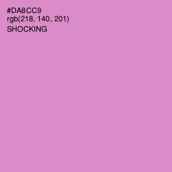 #DA8CC9 - Shocking Color Image