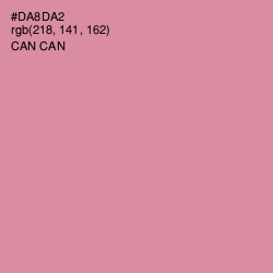 #DA8DA2 - Can Can Color Image