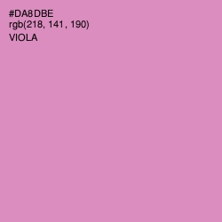 #DA8DBE - Viola Color Image