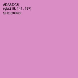 #DA8DC5 - Shocking Color Image