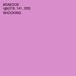 #DA8DCB - Shocking Color Image