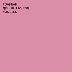 #DA8EA8 - Can Can Color Image