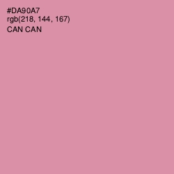 #DA90A7 - Can Can Color Image