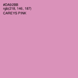 #DA92BB - Careys Pink Color Image