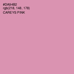 #DA94B2 - Careys Pink Color Image