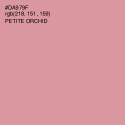 #DA979F - Petite Orchid Color Image