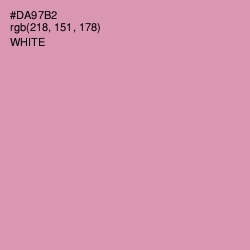 #DA97B2 - Careys Pink Color Image