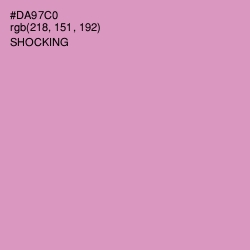 #DA97C0 - Shocking Color Image